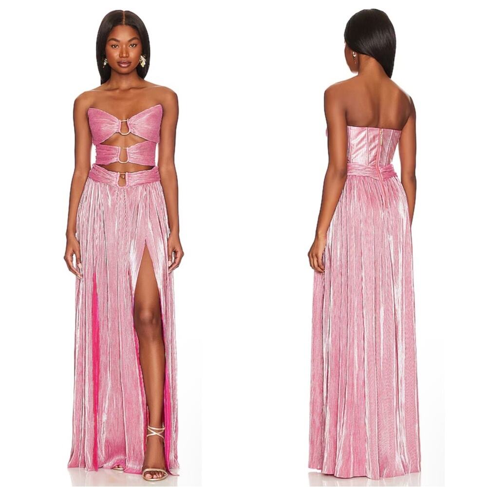 Bronx and Banco Sonny -Pink Maxi Dress